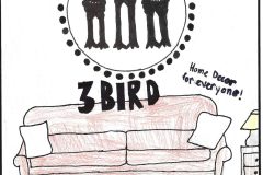 3 bird - Elise - Brown