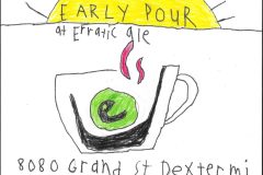 Early Pour at Erratic Ale - Owen - Robke