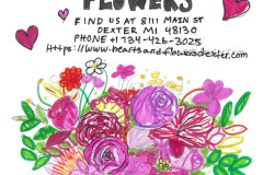 Hearts and Flowers - Kaya - Brown