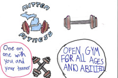 Mitten Fitness - Morgan - Brown